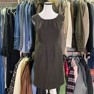 Banana Republic Dark Gray Mini Dress